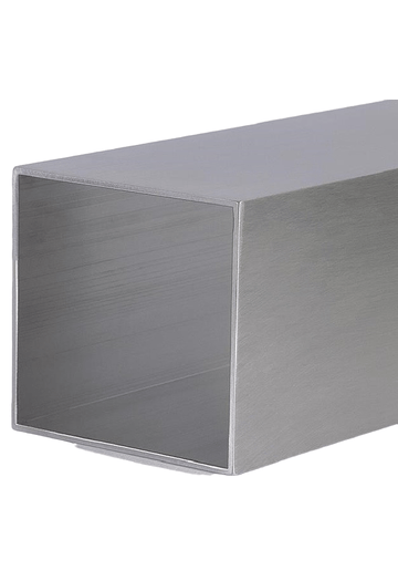Tubo quadrado de alumínio 1" (25.40mm) x 1/8" (3.17mm) | 3M