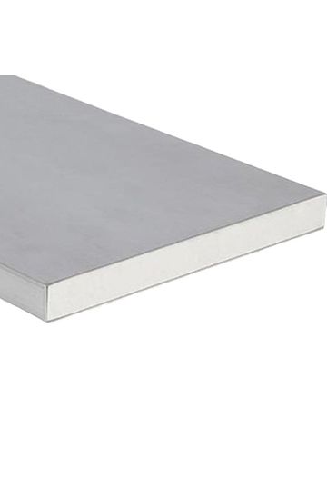 Kit 2 barras chata de alumínio 7/8" (22.22mm) x 1/8" (3.17mm) | 3M