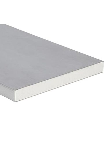 Barra chata de alumínio 3,18 mm | Natural